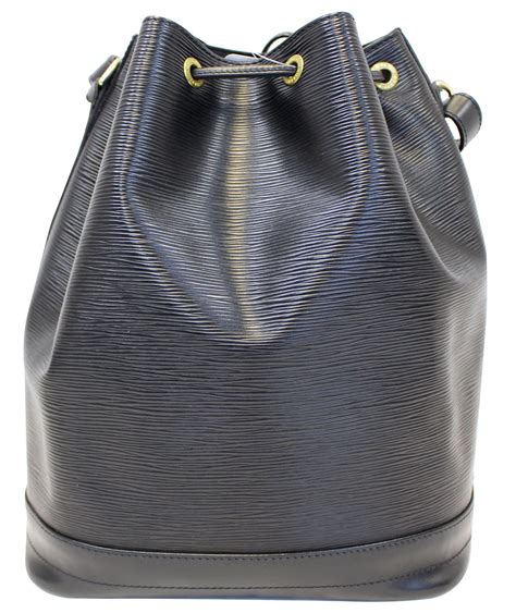 louis vuitton noe epi leather black|louis vuitton epi leather speedy.